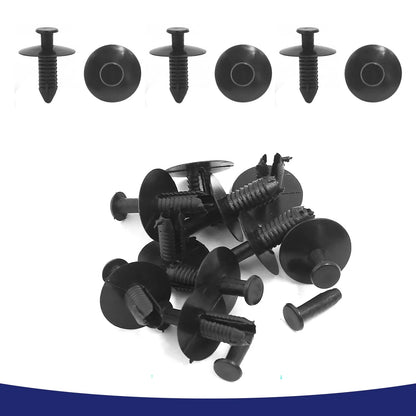 4 x Plastic Push-in Rivet Retainer Fastener Bumper Pin Clips for BMW