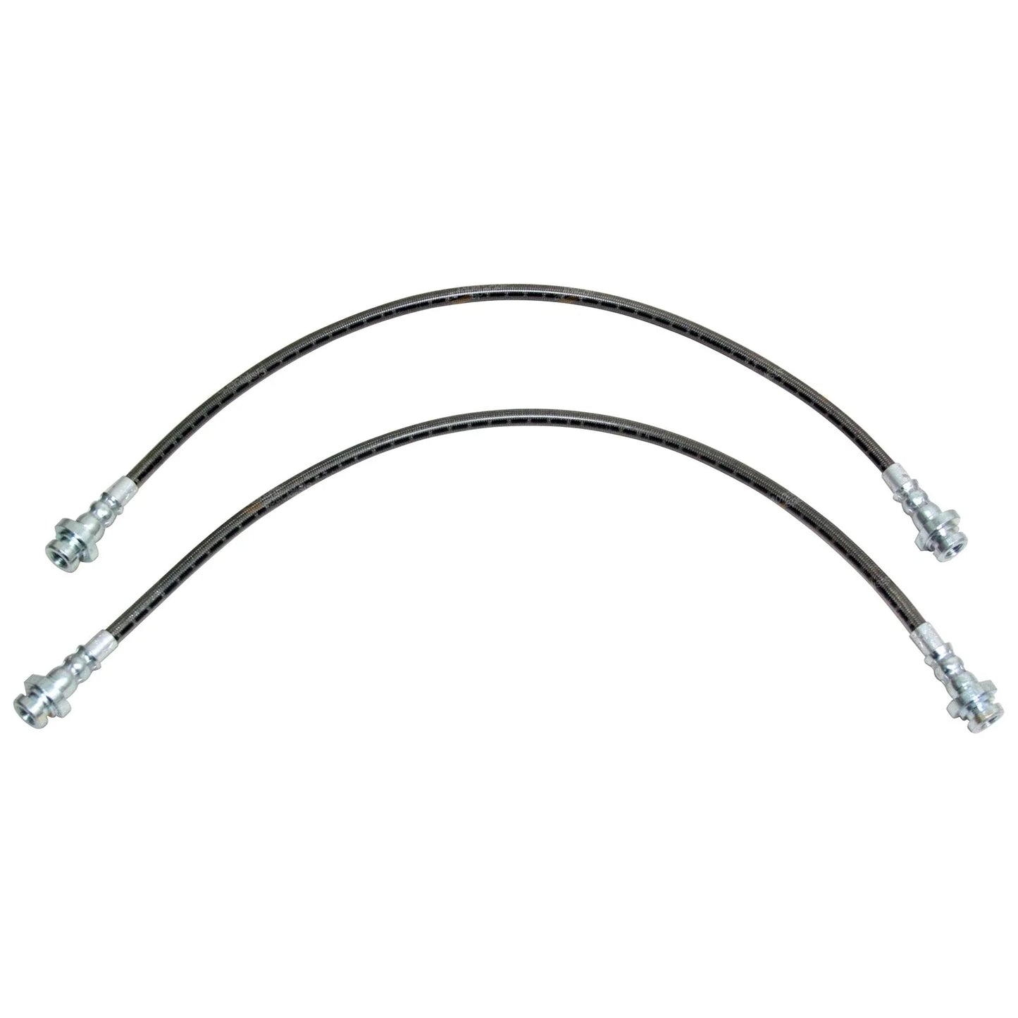 Extended Rear Braided Brake Hose Lines for Nissan Navara D40 4wd Ute