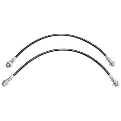 Extended Rear Braided Brake Hose Lines for Nissan Navara D40 4wd Ute