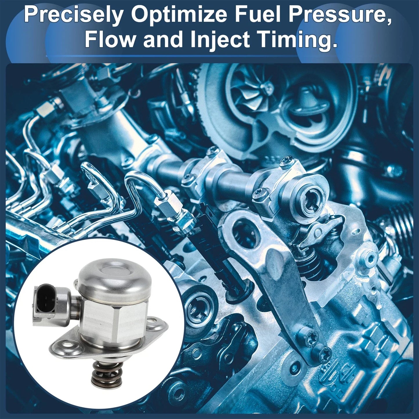 High Pressure Fuel Pump for Infiniti QX30 (2017-2019) 2 x Fuel Pump Assemblies