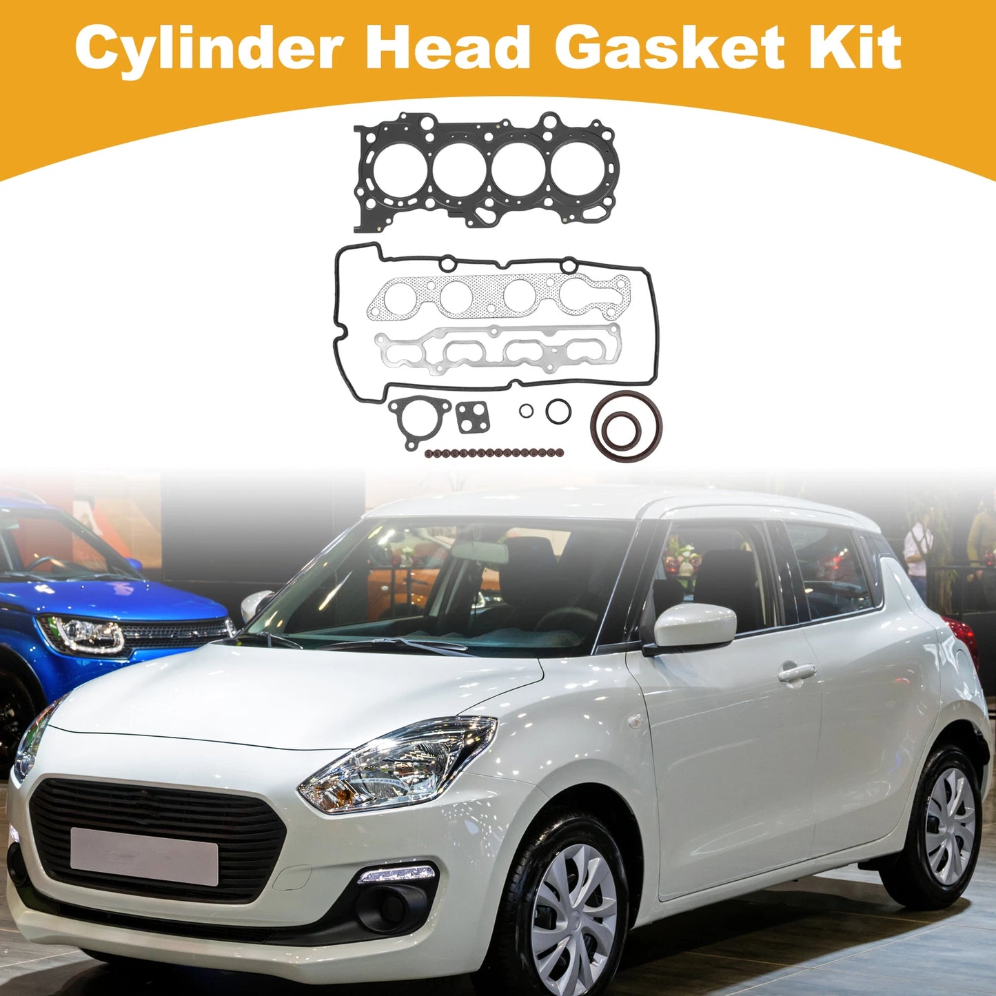 Cylinder Head Gasket Kit No. 11402M8312 for Suzuki K12B (ZC71S) (2000–2008)
