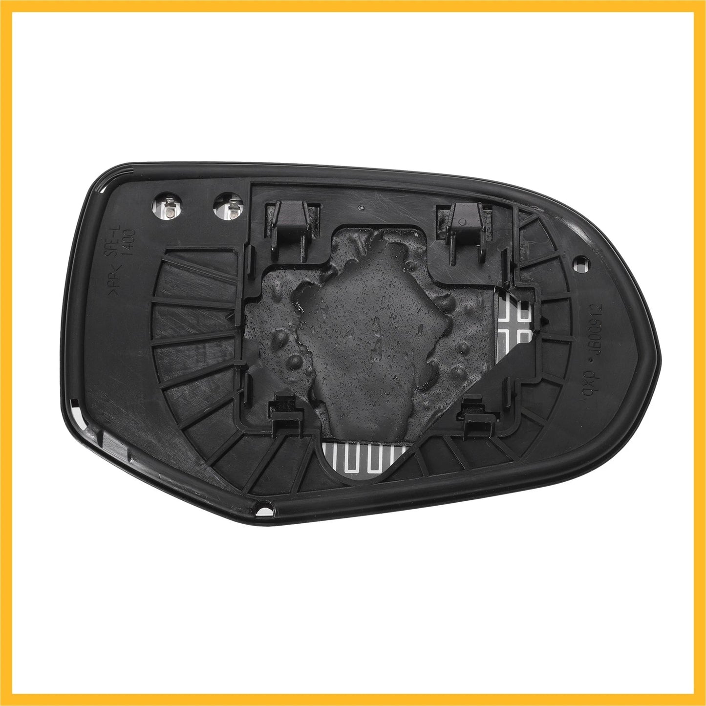 Left Driver Side Heated Mirror Glass for Honda Odyssey (2005–2010)