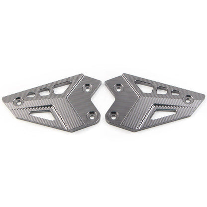 Rear Footrest Heel Plates Guard Protector for KAWASAKI Z900 (2017-2023)