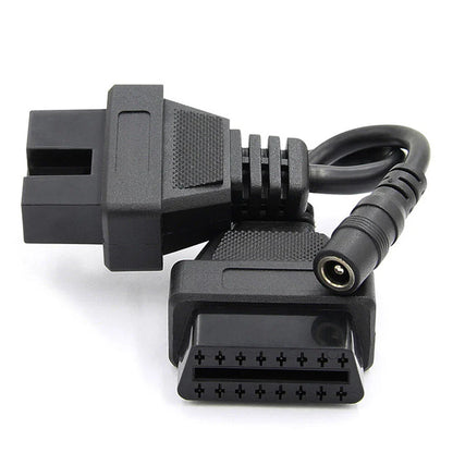 12 Pin OBD1 to 16 Pin OBD2 Diagnostic Adapter Cable for Mitsubishi Hyundai