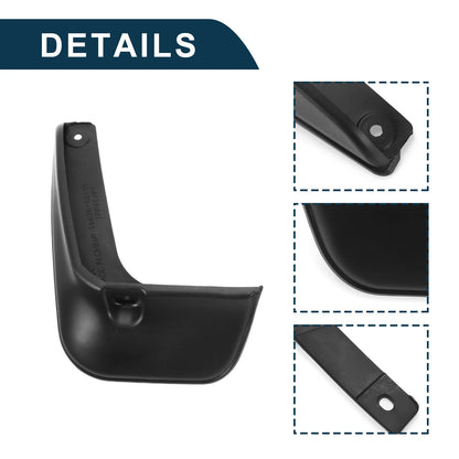 Set of 4 Mud Flaps Splash Guards for Toyota Ractis (2012–2018)