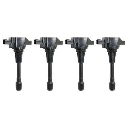 Set of 4 Ignition Coils for Nissan Versa Note (2014–2019)