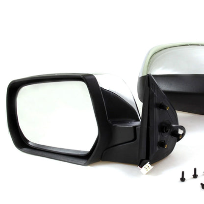Set of 2 Chrome Electric Door Mirrors for Mazda BT-50 (2006–2011)