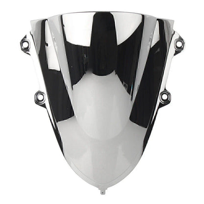 Silver ABS Motorcycle Windshield for Yamaha YZF R15 (2017-2019)