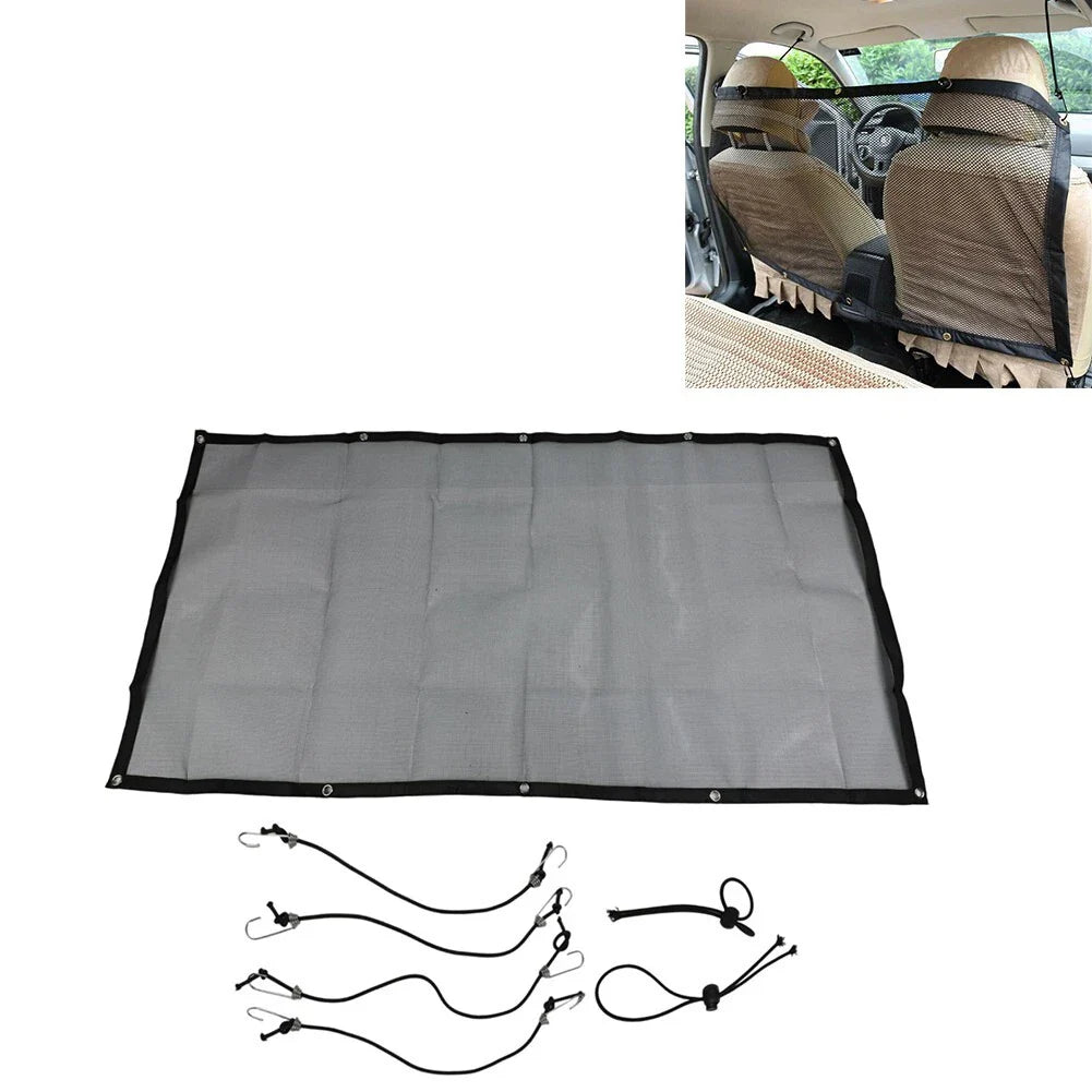 Pet Dog Front Seat Guard Barrier for Car SUV Van Black