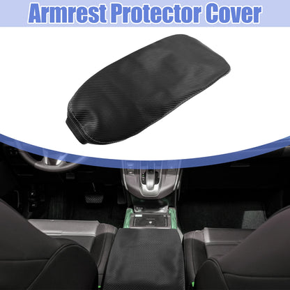 Center Console Armrest Cover for Toyota RAV4 (2019–2023) Carbon Fiber