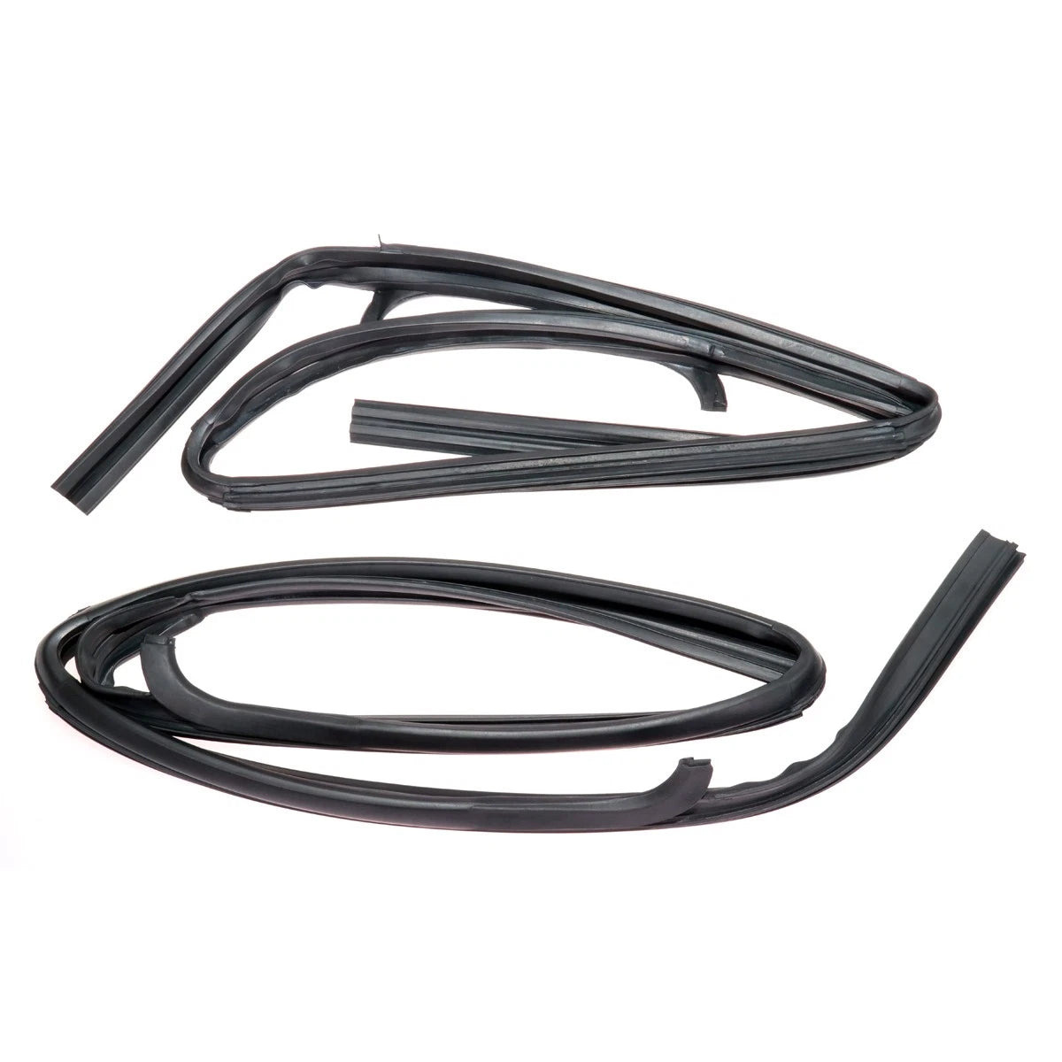 Set of 2 Rear Glass Run Channels for Toyota Hilux Pickup (1987–1997)