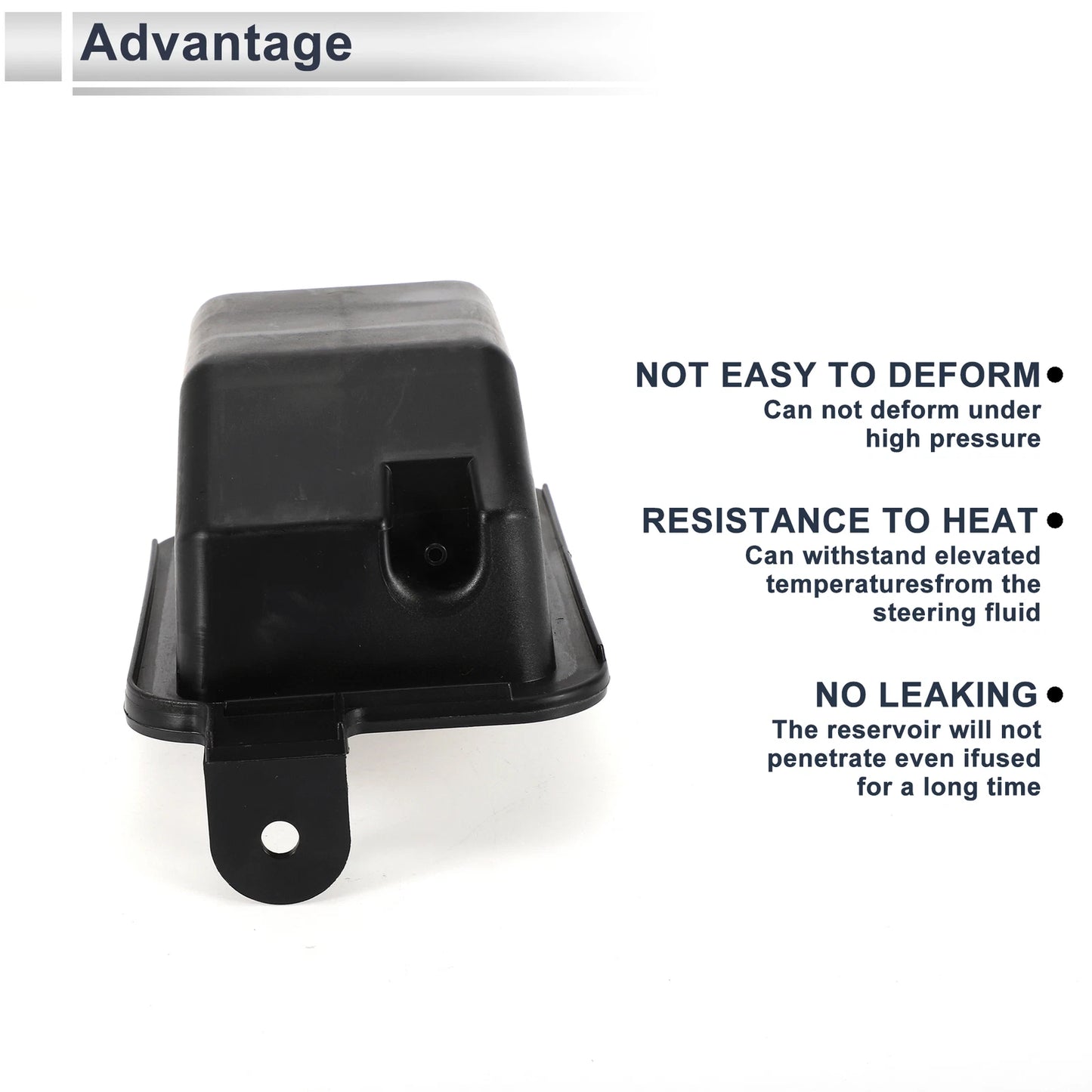 Power Steering Reservoir for Ford E-150 (2000–2018) No.YC2Z19A566AA Black