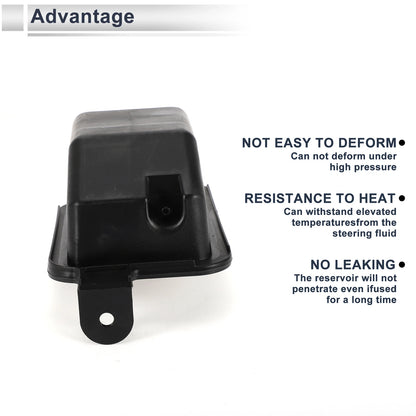 Power Steering Reservoir for Ford E-150 (2000–2018) No.YC2Z19A566AA Black