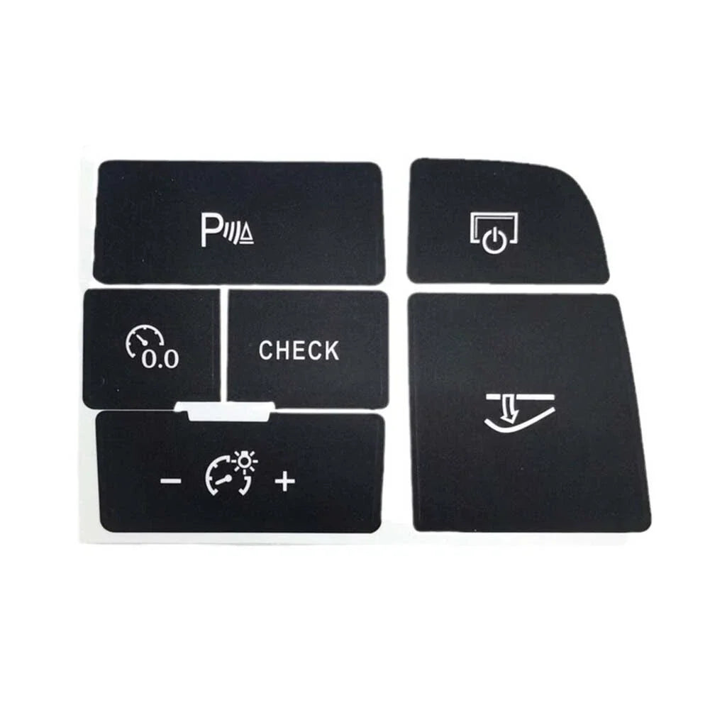 Button Repair Sticker for Audi Q7