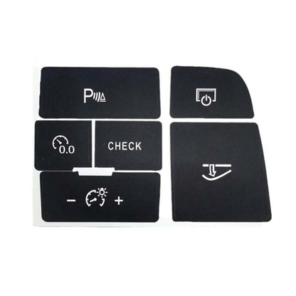 Button Repair Sticker for Audi Q7