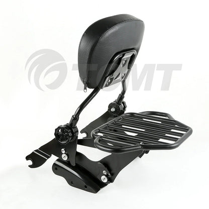 Backrest Sissy Bar Luggage Rack Docking Hardware for Harley Touring (2009-2013)