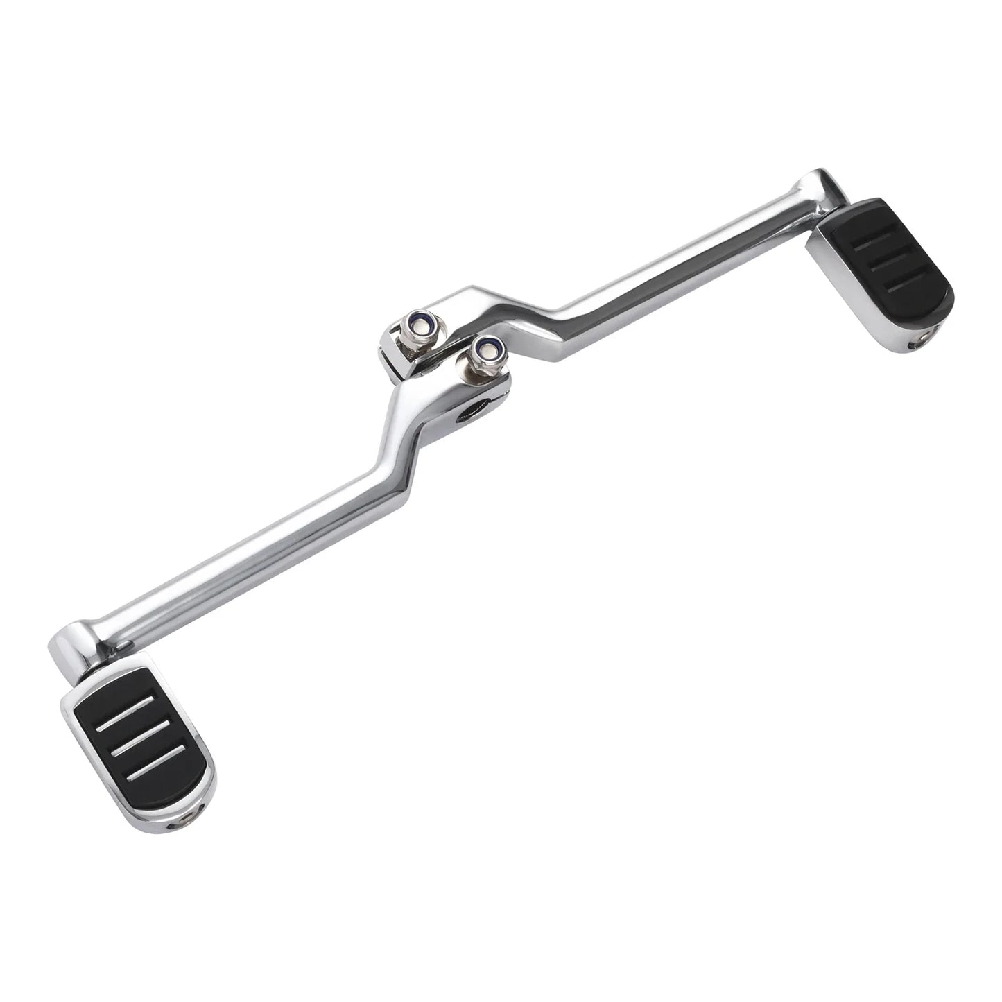 Chrome Left Heel Shift Lever & Shifter Pegs for Harley Softail (1986-2017)