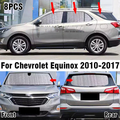 Front Side Window Privacy Sunshade for Chevrolet Equinox (2010–2017)