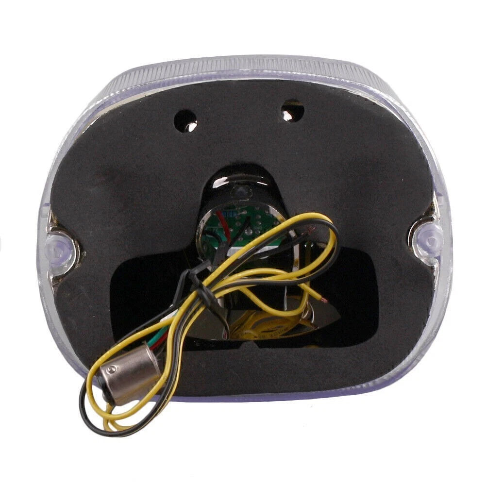 Clear Taillight Motor for Harley Davidson Dyna (1991–2012), Electra Glide (1991–2010), FLST