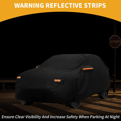 Waterproof Car Cover for Toyota C-HR (2017–2023) 210D-PU with Zippers