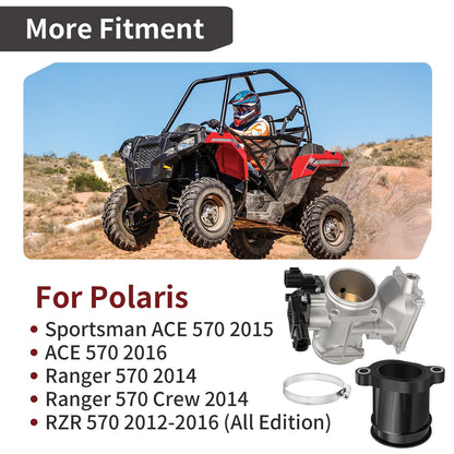 Throttle Body and Intake Manifold Boot for Polaris Ranger 570 Crew (2014)