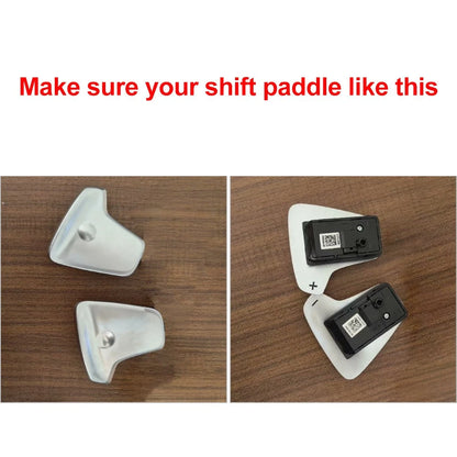 Steering Wheel Shifter Paddle Extension for Kia Forte K3 Cadenza Ceed K7