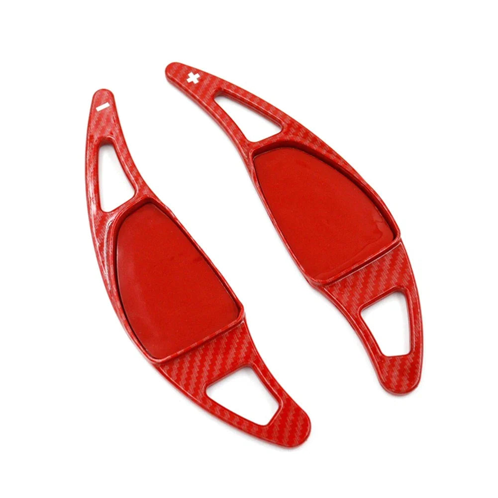 Carbon Red Steering Wheel Shift Paddle Extensions for MG5 MG7 (23-25)