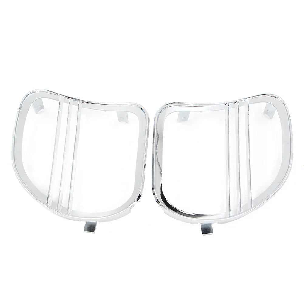 Chrome Tri-Line Speaker Grills Covers for Harley Road Glide FLTRX (2015-2021)