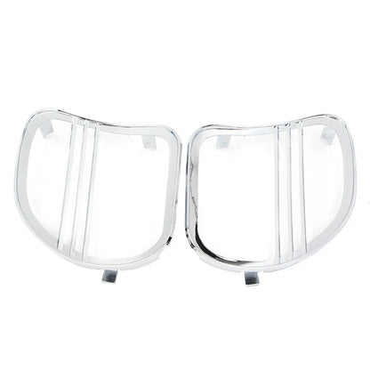 Chrome Tri-Line Speaker Grills Covers for Harley Road Glide FLTRX (2015-2021)