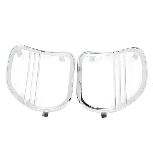 Chrome Tri-Line Speaker Grills Covers for Harley Road Glide FLTRX (2015-2021)