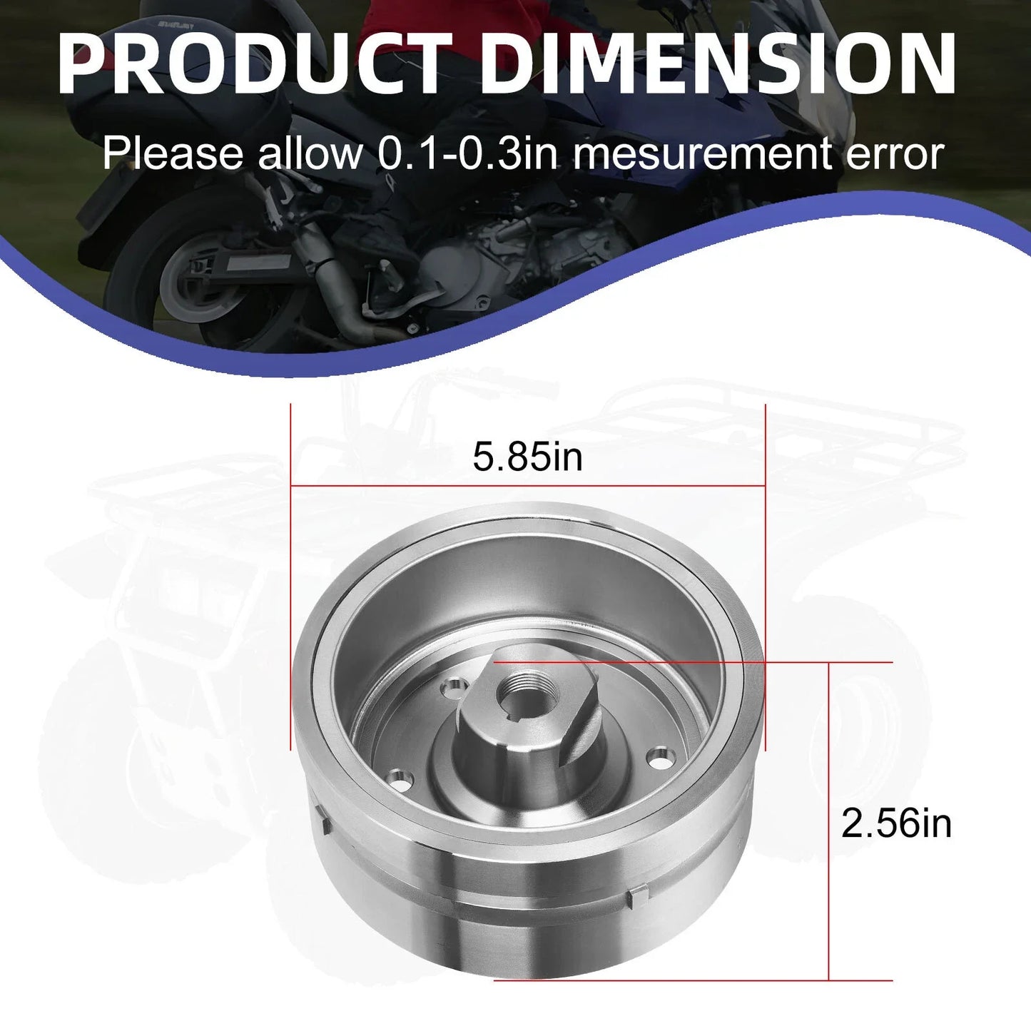 Flywheel Rotor for Suzuki V-strom 1000 DL1000 (2002–2012)