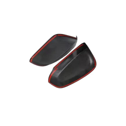 Glossy Black Side Rearview Mirror Cap Cover Trim for Toyota BZ4X (2022–2024)