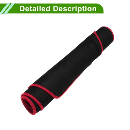 Dashboard Cover Mat for Lexus NX200T/NX300/NX300h (2014-2020) Black Red