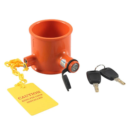 5th Wheel Anti Theft Pin Lock for Orange Trailer RV Camper