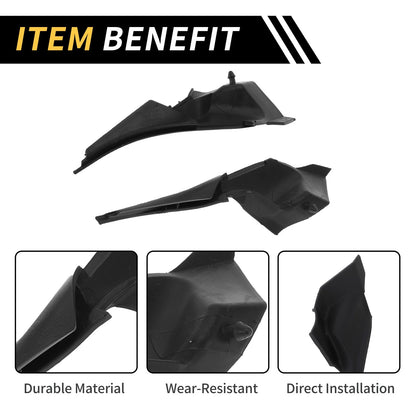 Pair Front Windshield Wiper Cowl Cover for Toyota Tundra (2007–2013) No. 538670C030