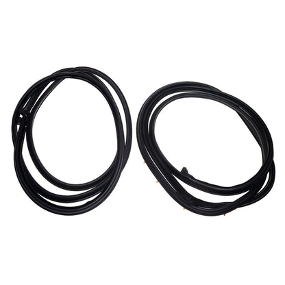 Front Door Weatherstrip Pair for Toyota Corolla 4-Door (1983–1987)