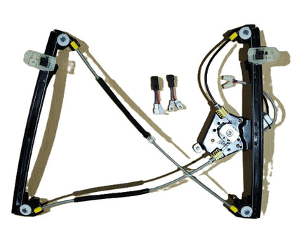 Front Left Window Regulator With 2 Pins Motor for Peugeot 206 (1999–2007)