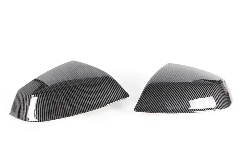 Carbon Style Side Wing Mirror Cap Covers for Audi Q5 (2018–2024)