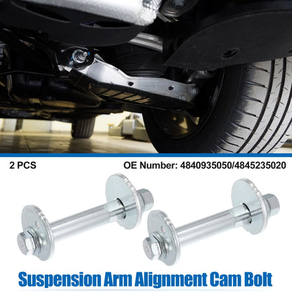 2Pcs Suspension Arm Alignment Cam Bolt for Toyota Tacoma (1996–2004) No. 4845235020