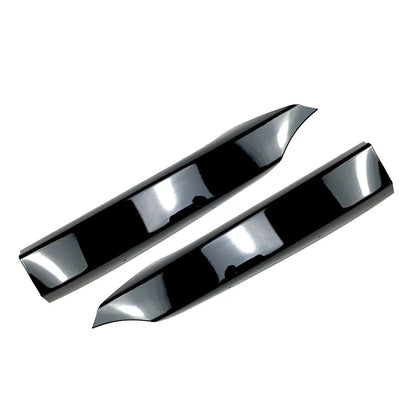 Gloss Black Front Bumper Side Spoiler Lip for BMW 1 Series E82 E88 (08-13)