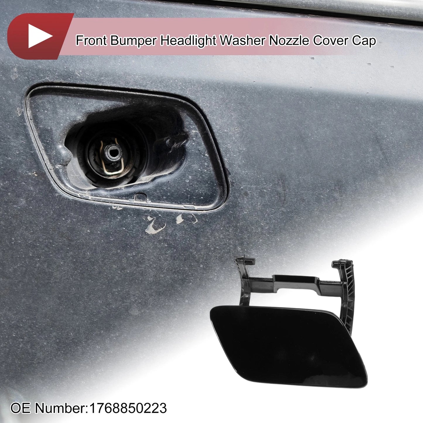 Front Right Bumper Trim Nozzle Cover No.1768850223 for Mercedes-Benz W176 (2013–2019)