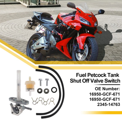 Fuel Valve Petcock Gas Tank Switch for Honda XR50R (2000–2003) No.16950-GCF-671