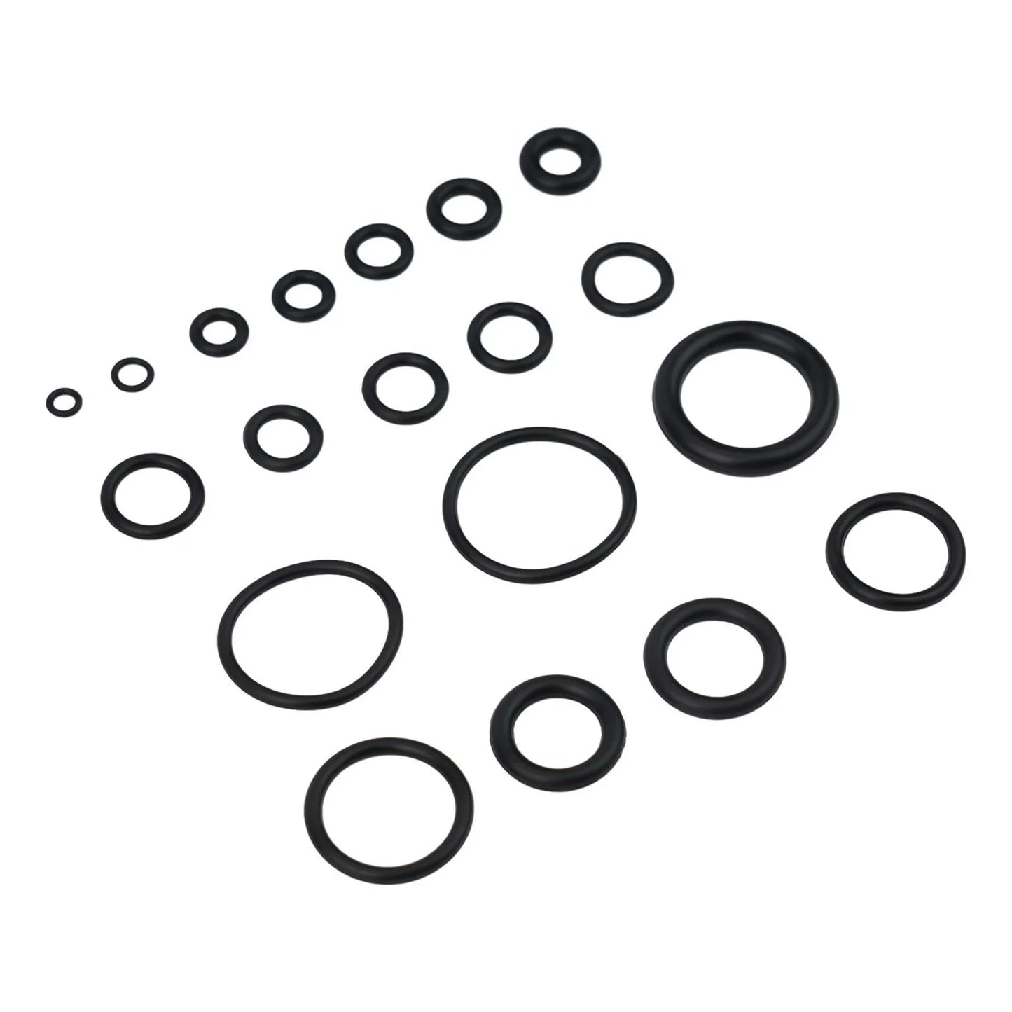 O Ring Washer Seal 225 Piece for Black Car Air Gas