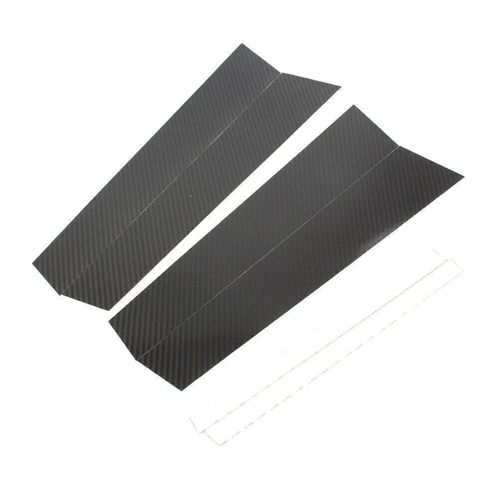 6PCS Carbon Fiber Door Window Trim Pillar Posts for BMW 3 Series (2013-2018)