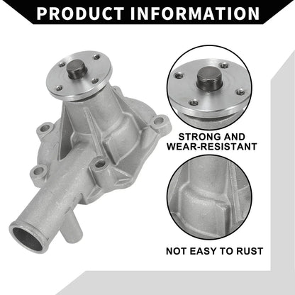 Water Pump with Gasket Kit for Dodge Challenger Conquest (1983-1989)