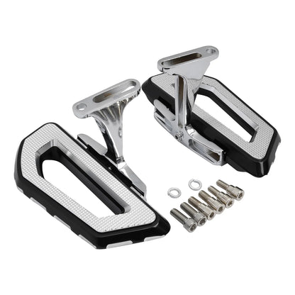 Driver & Passenger Floorboards for Harley Road Glide (1993-2025)