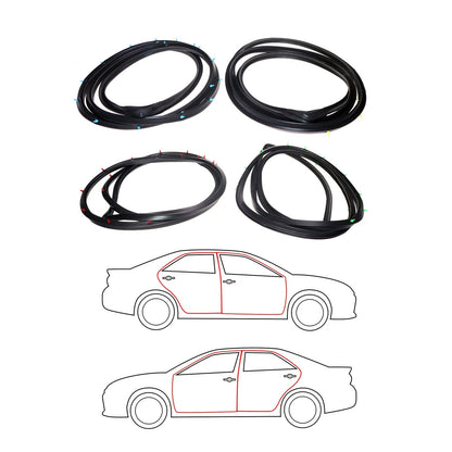 Weatherstrip Set for Toyota Crown Sedan (1967–1971)