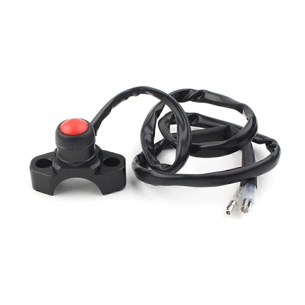 CNC Engine Stop Start Kill Switch Button for Dirt Bike ATV Quad (Universal)