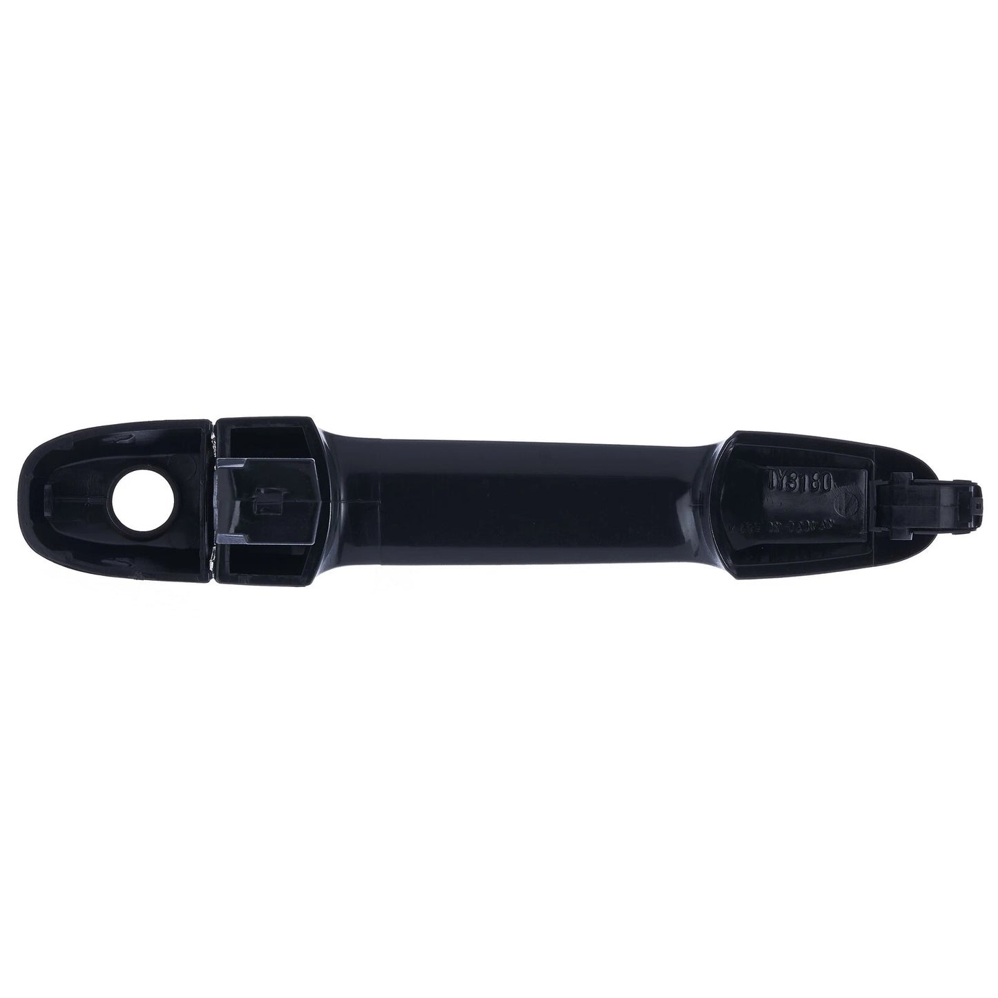 Set of 2 Outer Door Handles for Toyota Hilux (2005–2015) Textured Black