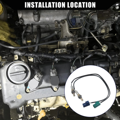 Set of 2 Upstream Downstream Oxygen Sensors for Nissan (No.226A0-8J100/22690-2A000)